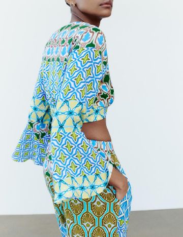Top Zara, mix culori
