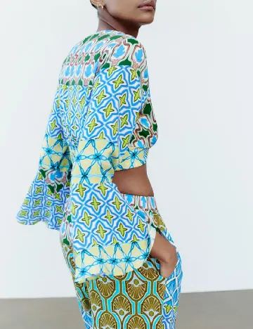 Top Zara, mix culori