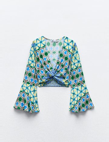 Top Zara, mix culori