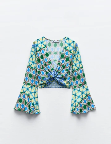 Top Zara, mix culori