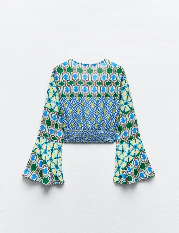 Top Zara, mix culori