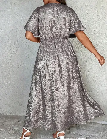 Rochie medie SHEIN CURVE, gri