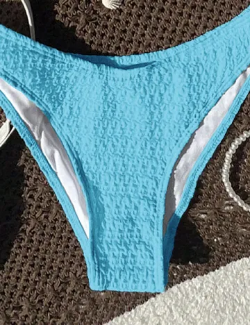 Costum de baie SHEIN, albastru