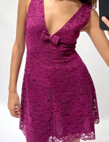 Rochie scurta Zara, fucsia
