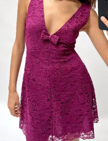 Rochie scurta Zara, fucsia