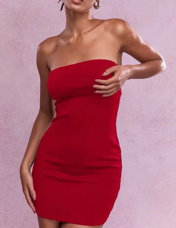 Rochie scurta Missguided, rosu