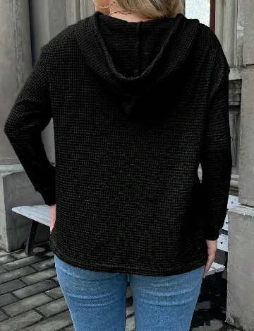 Bluza SHEIN CURVE, negru