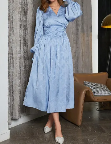 Rochie medie SHEIN, albastru