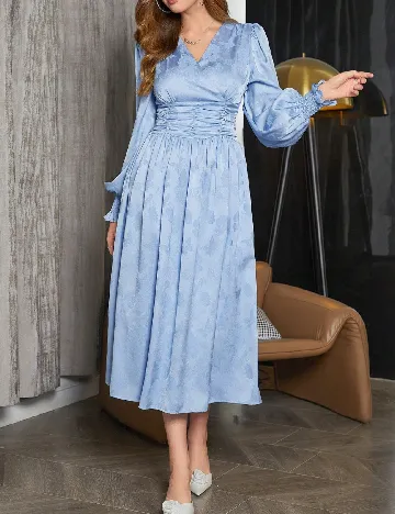 Rochie medie SHEIN, albastru