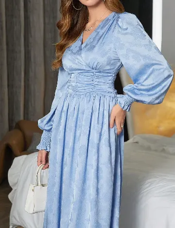 Rochie medie SHEIN, albastru