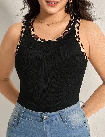 Body SHEIN CURVE, negru