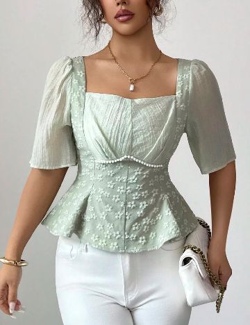 Bluza SHEIN, verde