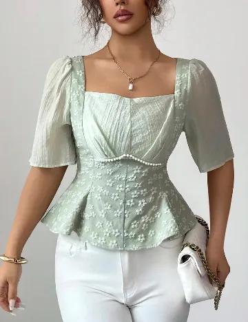 Bluza SHEIN, verde