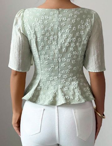 Bluza SHEIN, verde