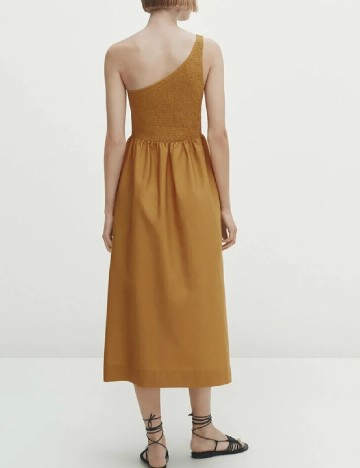 Rochie medie Massimo Dutti, maro