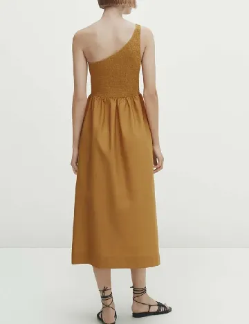 Rochie medie Massimo Dutti, maro