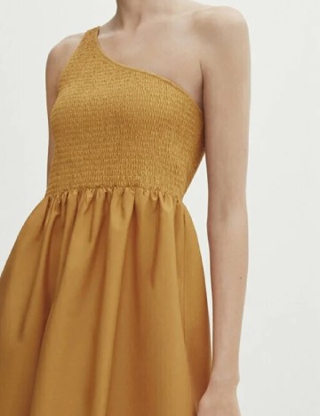 Rochie medie Massimo Dutti, maro
