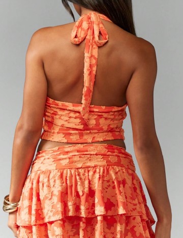 Top Missguided, portocaliu