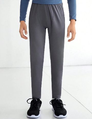 Pantaloni Shein Kids, gri