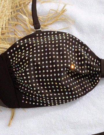 Costum de baie SHEIN, maro