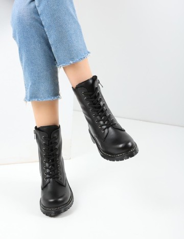 Ghete Fox Shoes, negru