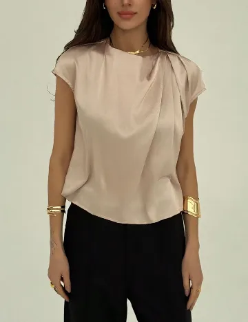 Bluza SHEIN, maro deschis