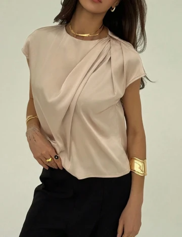 Bluza SHEIN, maro deschis
