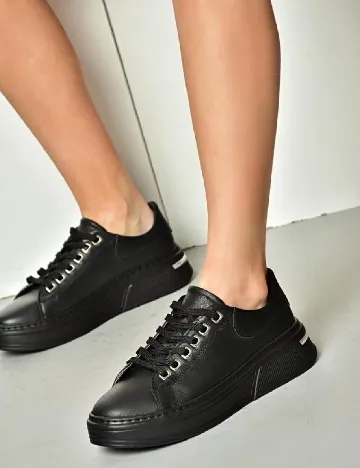 Adidasi Fox Shoes, negru