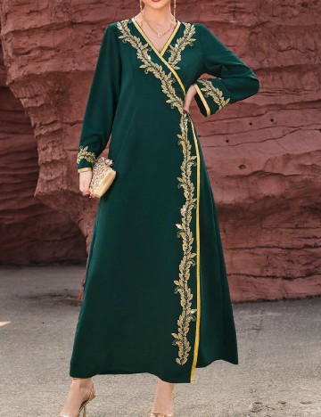 Rochie lunga SHEIN, verde