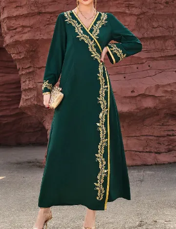 Rochie lunga SHEIN, verde