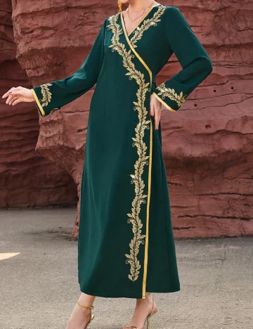 Rochie lunga SHEIN, verde
