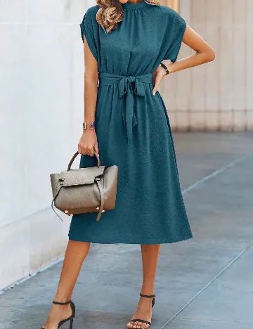 Rochie medie SHEIN, albastru
