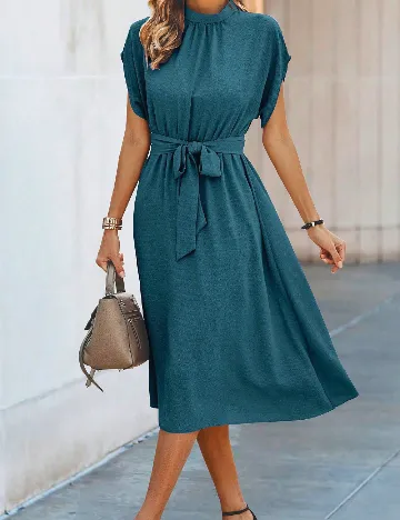 Rochie medie SHEIN, albastru
