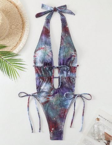 Costum de baie SHEIN, mix culori