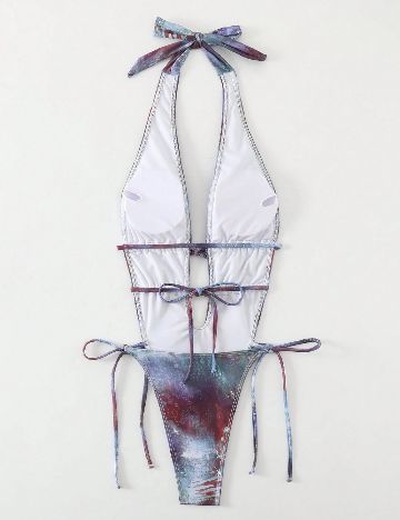 Costum de baie SHEIN, mix culori