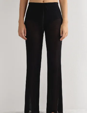 Pantaloni de pijama Intimissimi, negru