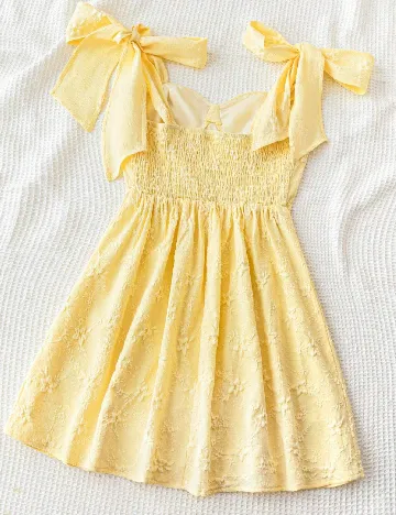 Rochie scurta SHEIN, galben