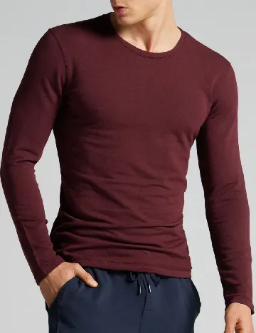 Bluza termica Intimissimi, visiniu