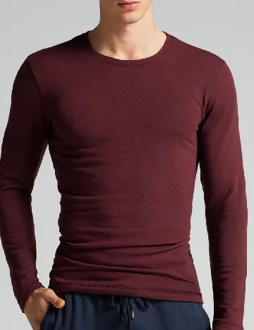 Bluza termica Intimissimi, visiniu