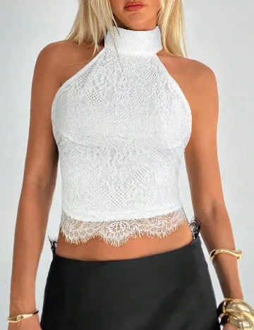 Top SHEIN, alb