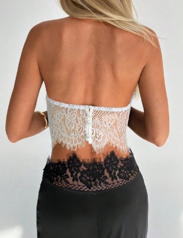 Top SHEIN, alb