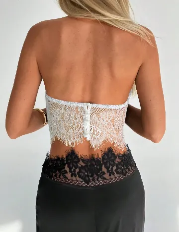 Top SHEIN, alb