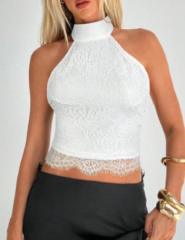 Top SHEIN, alb