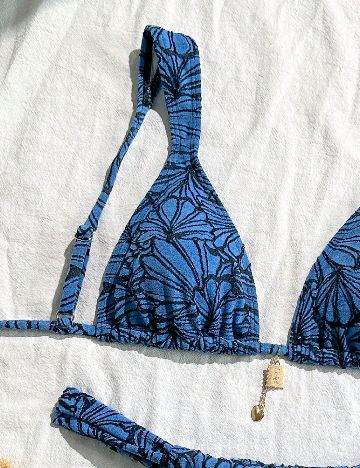 Costum de baie SHEIN, albastru