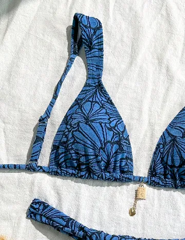 Costum de baie SHEIN, albastru