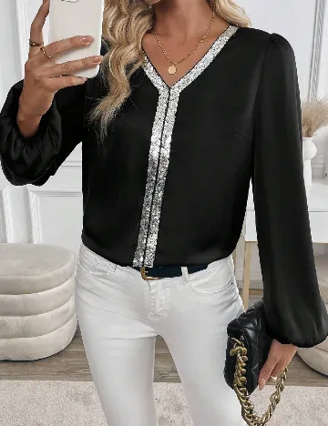 Bluza SHEIN, negru