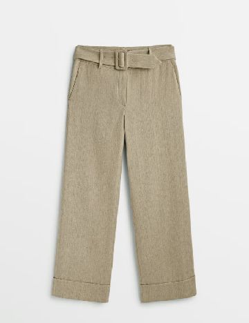 Pantaloni Massimo Dutti, kaki