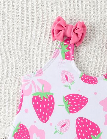 Costum de baie Shein Kids, alb