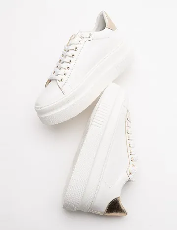 Adidasi Luvishoes, alb