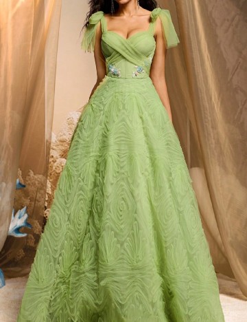Rochie lunga SHEIN, verde